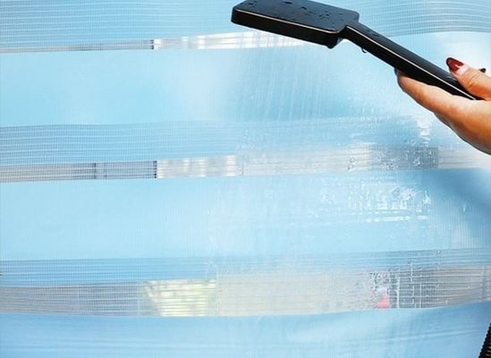 Водоустойчивые шторки зебры ролика, горизонтальные тени ролика для живущей комнаты