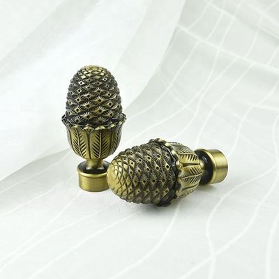 Занавес штанга двойника металла извива поляка длины 28mm оформления домашний подгонянный и следы