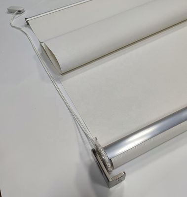 тени ролика ткани 38mm, декоративные алюминиевые шторки светомаскировки окна трубки