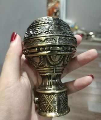 Бронзовый конец прута занавеса металла 28mm медного цвета покрывает аксессуары занавеса