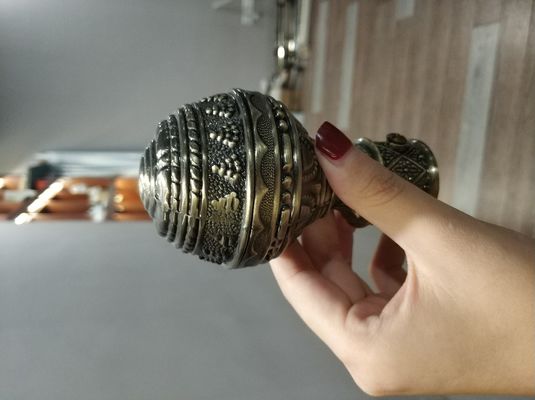 Бронзовый конец прута занавеса металла 28mm медного цвета покрывает аксессуары занавеса