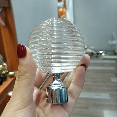 Фабрики аксессуары штанги занавеса металла сразу оптом 16/19mm 28mm кристаллические