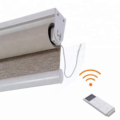 Стиль зебры двойного слоя шторок окна ночи дня умный с умным контролем